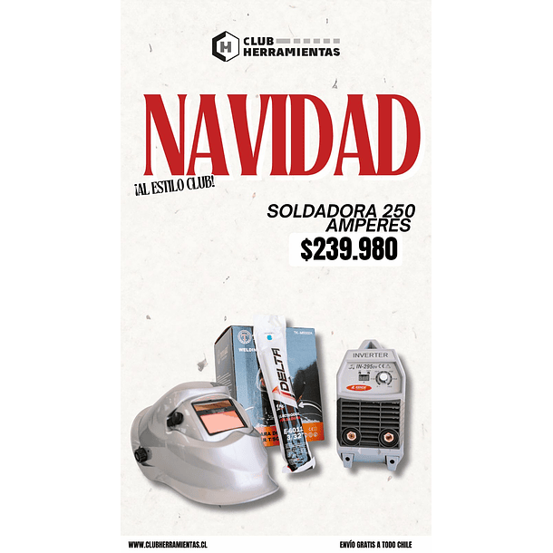 Maquina de Soldar MMA 250 (A) Kende