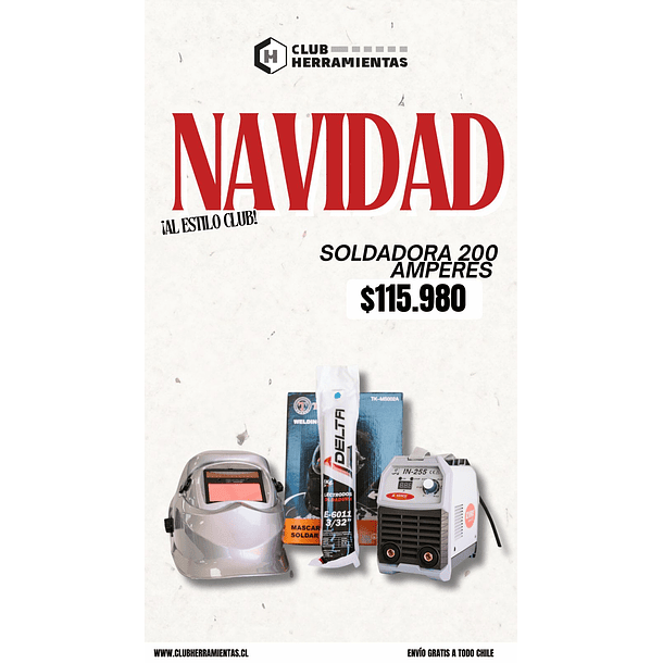 Maquina de Soldar MMA 200 (A) Kende