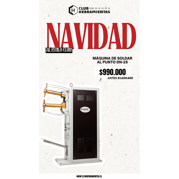 Máquina de Soldar al Punto DN-25