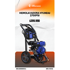 Hidrolavadora Autónoma a Gasolina de 2700PSI Hyundai 1