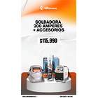 PACK Maquina de Soldar MMA 200 (A) Kende 1