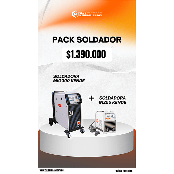 OFERTA: Máquina De Soldar MIG Kende 300 AMP 380V+ SOLDADORA 200A 1