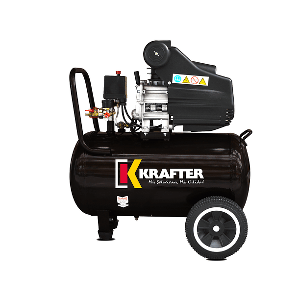 Compresor 50 Lts.  220 V  2.5 HP KRAFTER