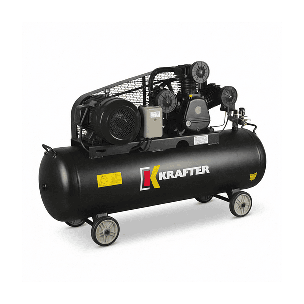 COMPRESOR PISTON 7,5HP  300L 380V. KRAFTER  2