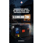 Generador eléctrico Insonorizado monofásico de 10KVA con ATS  1