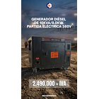 Generador Diésel Insonorizado Trifásico de 10KVA  1