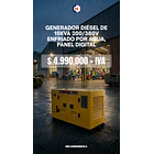 Generador eléctrico Industrial de 15KVA 380V Toyaki 1