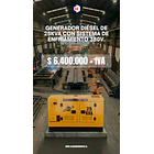 Generador Industrial Toyaki Diesel 25KVA Ultra insonorizado 1