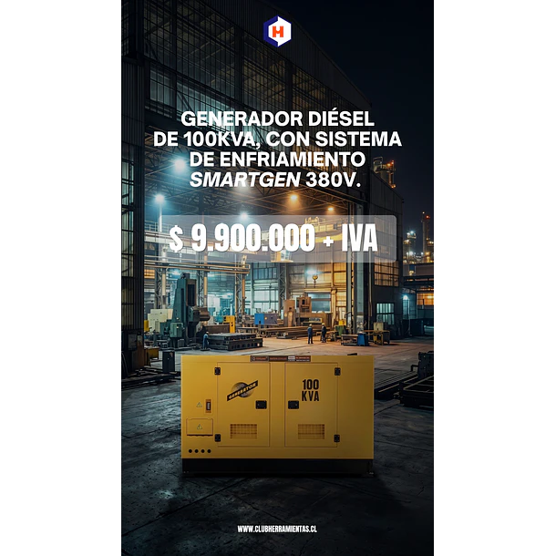 Generador Diesel 100 Kva Toyaki