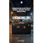 GENERADOR ELECTRICO DIÉSEL 150KVA TOYAKI INDUSTRIAL 1