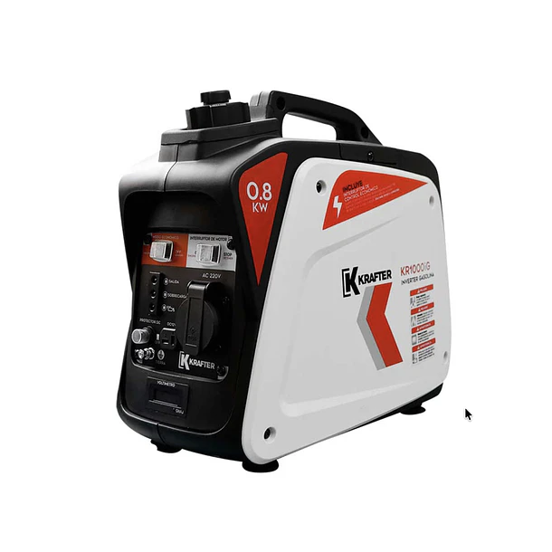 GENERADOR KRAFTER KR1000IG INVERTER 0.8 KVA