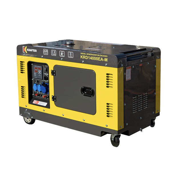 Generador Monofásico Krafter 9.5kva Diesel Insonorizado  3