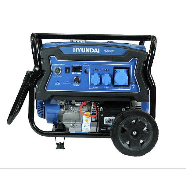 Generador Eléctrico Gasolina Monofásico 5,5KVA Hyundai  5