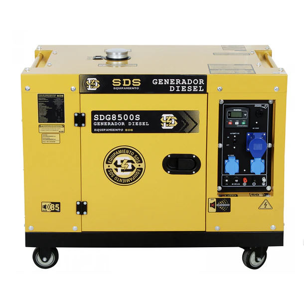 Generador diesel 6,5 kw 220 v sdg8500s Insonoro  2