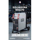 Maquina Industrial de soldar mig-270Y 220v KENDE 1