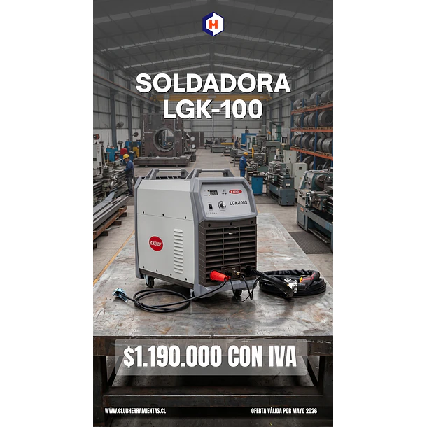 Cortadora De Plasma LGK-100S Trifásica Kende 