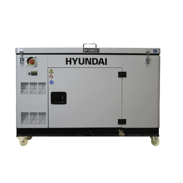 Generador dual monofásico y trifásico de 10KVA Insonorizado Hyundai 1