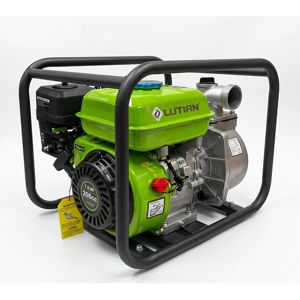 MOTOBOMBA BENCINERA 7.0 HP 2" 50MM LUTIAN