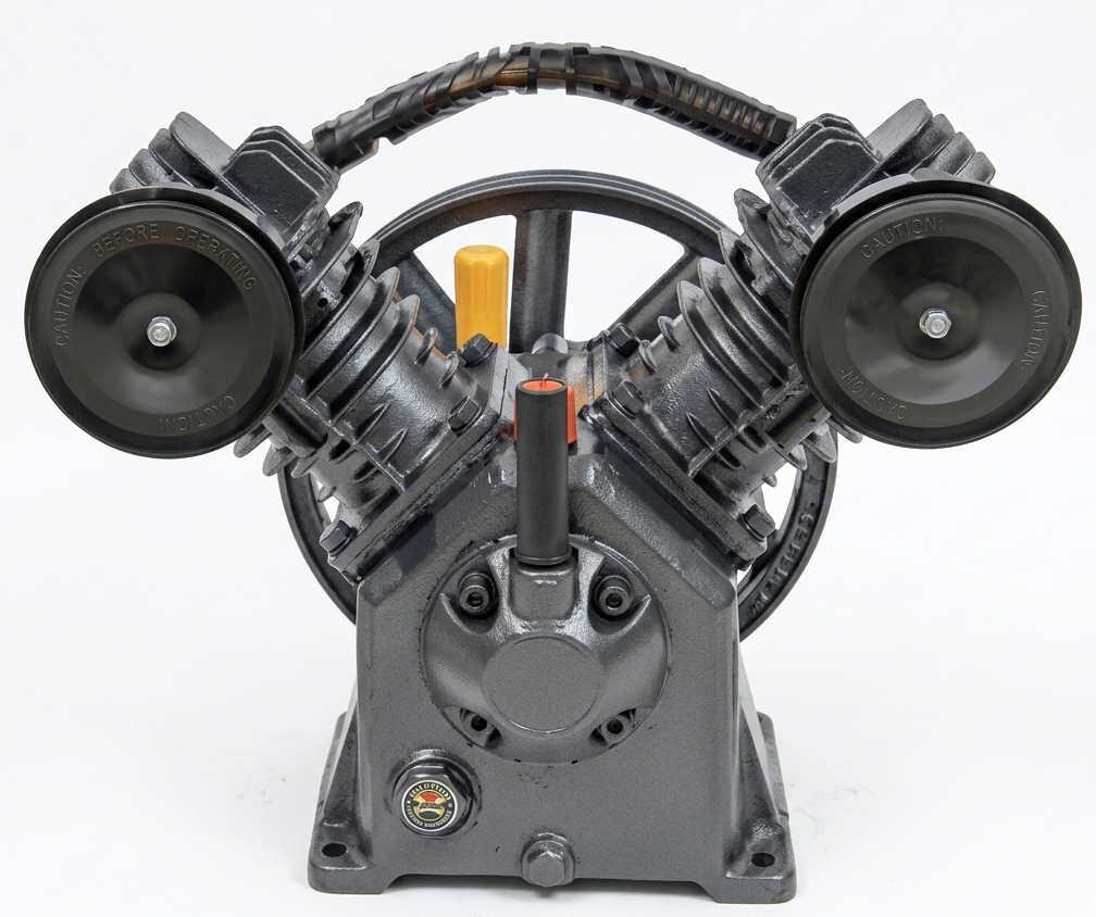 CABEZAL COMPRESOR V2065 3HP 2 PISTON V 8 BAR LUTIAN