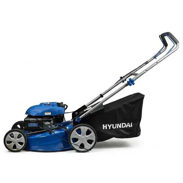 Cortacésped Hyundai 20″ de corte c/recolector motor 150cc gasolina 1