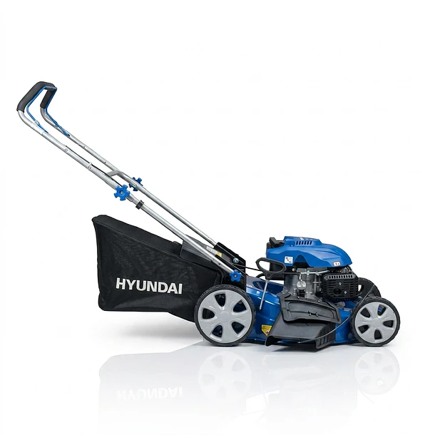 Cortacésped Hyundai 21″ de corte c/recolector motor 173cc gasolina