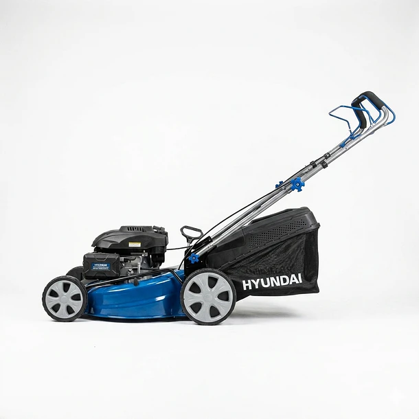 Cortacésped Hyundai 21″ de corte c/recolector motor 173cc gasolina Autopropulsada