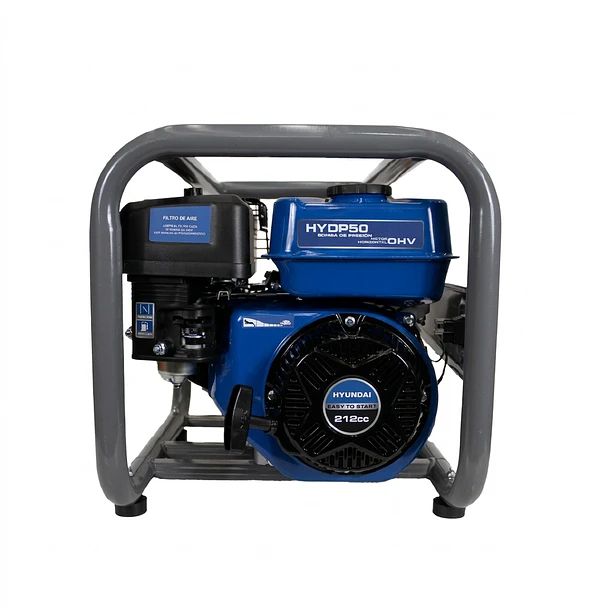 MOTOBOMBA 2X2 GASOLINA ALTA PRESIÓN HYUNDAI  1