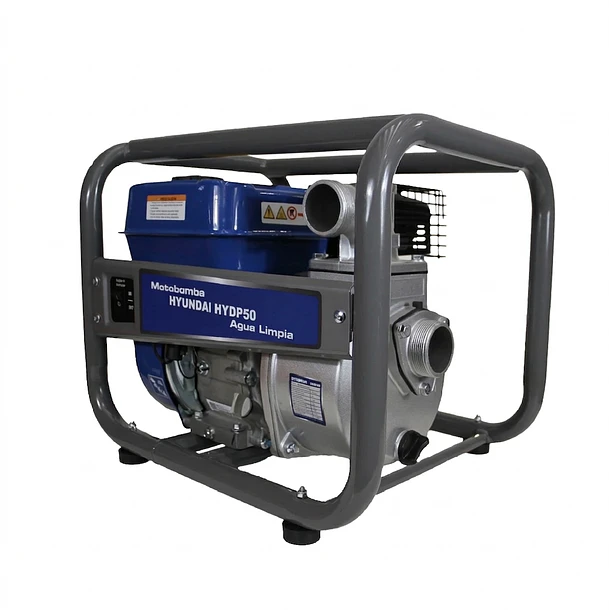 MOTOBOMBA 2X2 GASOLINA ALTA PRESIÓN HYUNDAI  2