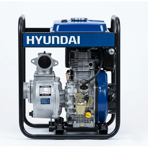 Hyundai Motobomba 3x3 Diesel Partida Elecctrica