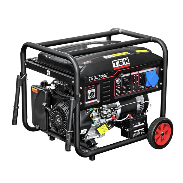Generador a Gasolina 5.5 kW Partida Eléctrica Conexión ATS TEHTOOLS