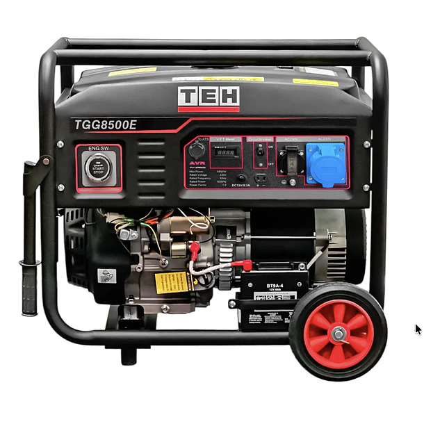 Generador a Gasolina 8.5 kW Partida Eléctrica Conexión ATS TEHTOOLS