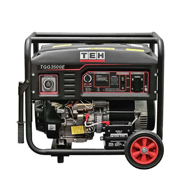 Generador a Gasolina 3.0 kW Partida Eléctrica Conexión ATS TEHTOOLS