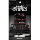 Caja de herramientas con 80 piezas YATO 1