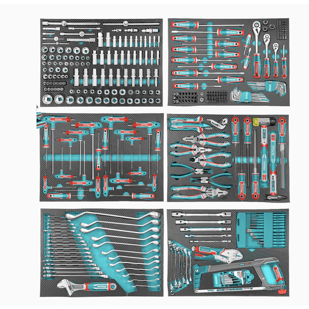 CAJA DE HERRAMIENTAS POR 356 PCS TOTAL 4