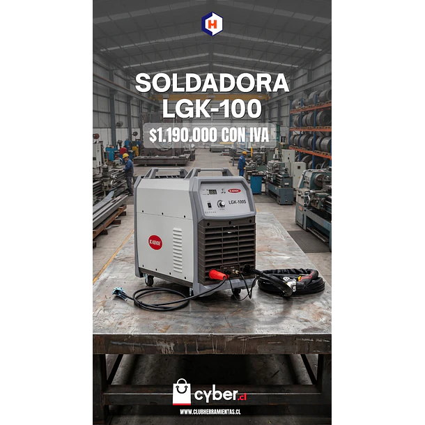 Cortadora De Plasma LGK-100S Trifásica Kende 
