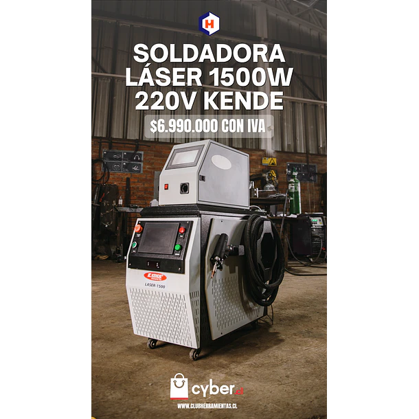 SOLDADORA LASER 1500W 220V KENDE