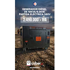Generador Diésel Insonorizado Trifásico de 10KVA  1