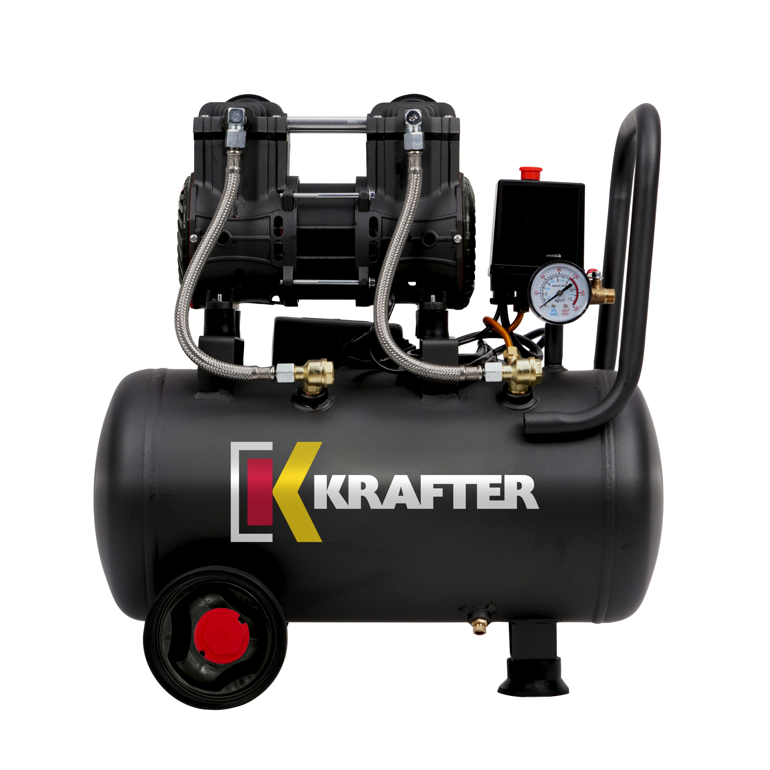 COMPRESOR LIBRE DE ACEITE 24L 1,1KW
