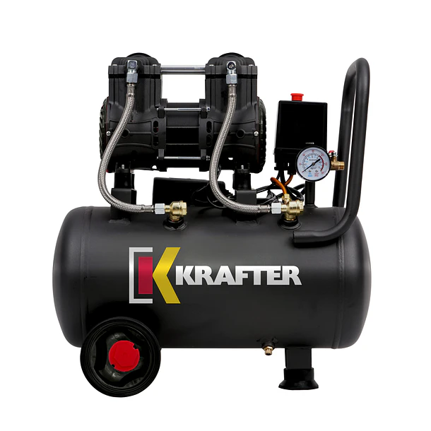 COMPRESOR LIBRE DE ACEITE 24L 1,1KW