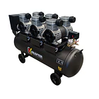 COMPRESOR LIBRE DE ACEITE 1.5kw X3  100L  6HP 2
