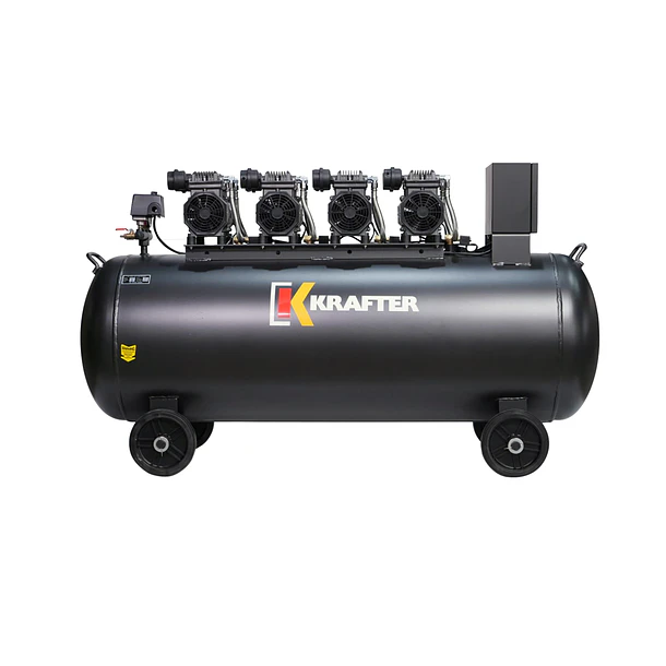 COMPRESOR LIBRE DE ACEITE MZB-1100H 1.1kw X4  300L 6HP