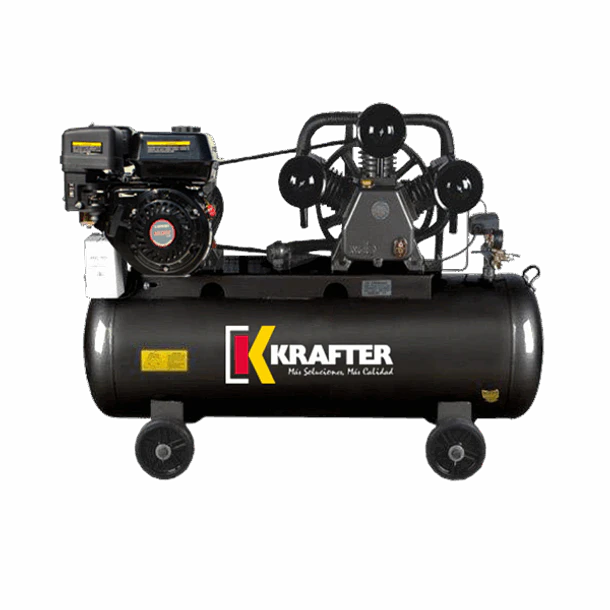 MOTOCOMPRESOR KRAFTER 100 LTS 6,5 HP M.LONCIN
