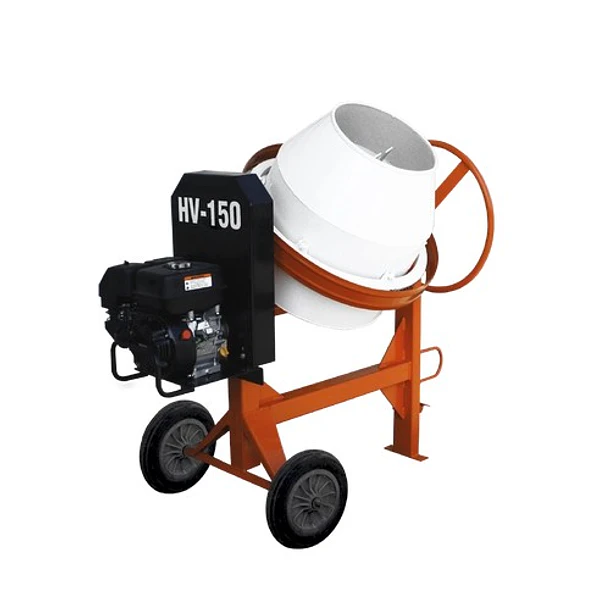 Betonera 150 Lts. Gas. 6,5 HP Loncin / volteo lateral (HV 150G)