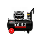 Compresor de Aire 50 Litros Libre de Aceite 2HP TEHTOOLS 1