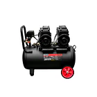 Compresor de Aire 50 Litros Libre de Aceite 4HP TEHTOOLS 2