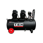 Compresor de Aire 70 Litros Libre de Aceite 4 HP TEHTOOLS 1