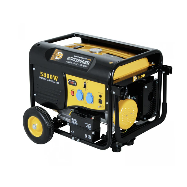 GENERADOR BENCINERO 7,8 KVA - 6,3 KW 220 V SDS 3