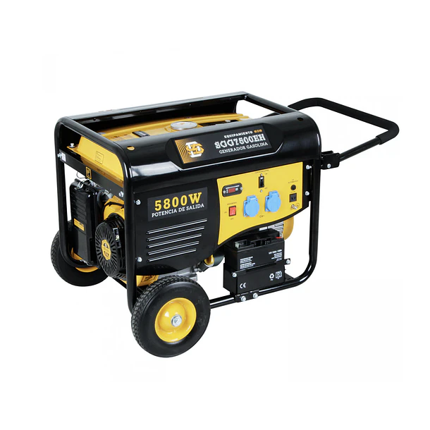 GENERADOR BENCINERO 7,8 KVA - 6,3 KW 220 V SDS