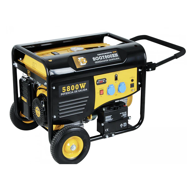 Generador bencinero 7,8 kva - 6,3 kw 220V Con ATS SDS Power