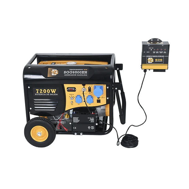 Generador bencinero 10 kva - 8 kw 220V Con ATS SDS POWER 
